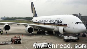 Singapore Airlines will change engines on three of its A380s