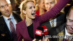 Helle Thorning-Schmidt: 'We did it... today we've written history'