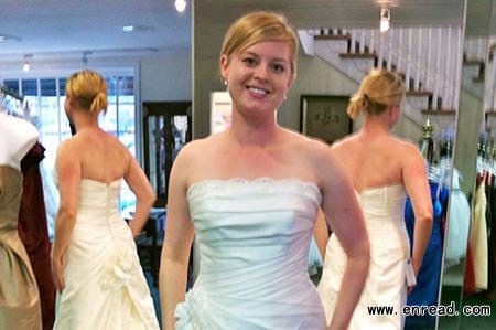 Meet the mirror-free bride: woman avoided mirrors for one year