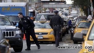 Monday was not an especially busy day for New York City\s police officers