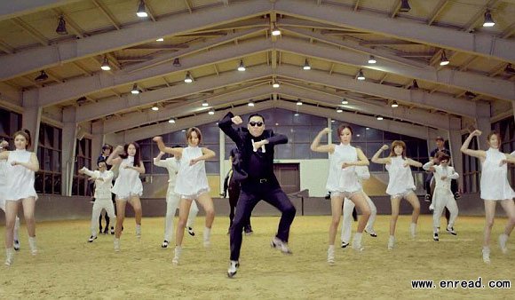 Psy's moves have become so popular, even presidential candidates are copying them