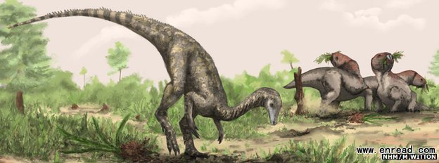 Nyasasaurus parringtoni would have shared the land with silesaurs, identified as <a href=