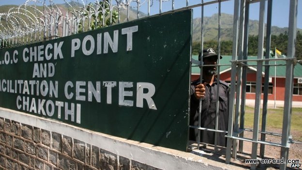 The disputed Kashmir region is divided between India and Pakistan by the Line of Control (LoC)