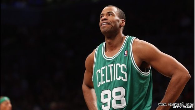 A Boston Celtics player in 2012, Mr Collins will rejoin the team he has played seven of his 12 seasons with