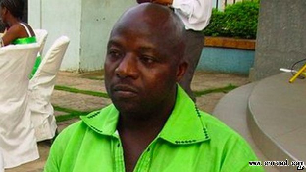 Mr Duncan, shown here at a 2011 wedding in Ghana, was visiting family in the US