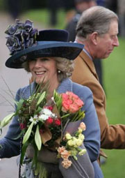 Camilla marks first festival with Britain's royal family